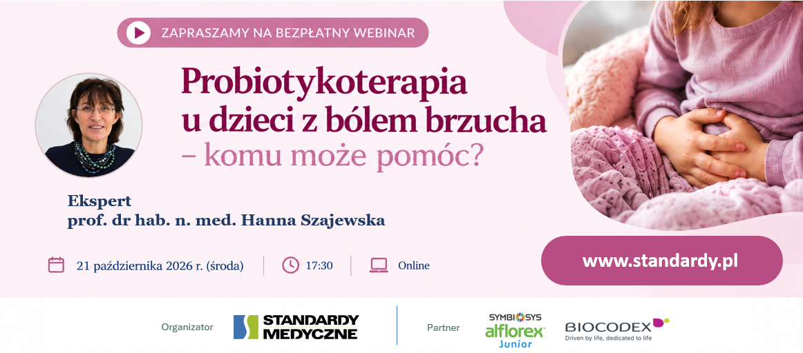 Webinar: Probiotykoterapia u dzieci z b&oacute;lem brzucha &ndash; komu może pom&oacute;c?